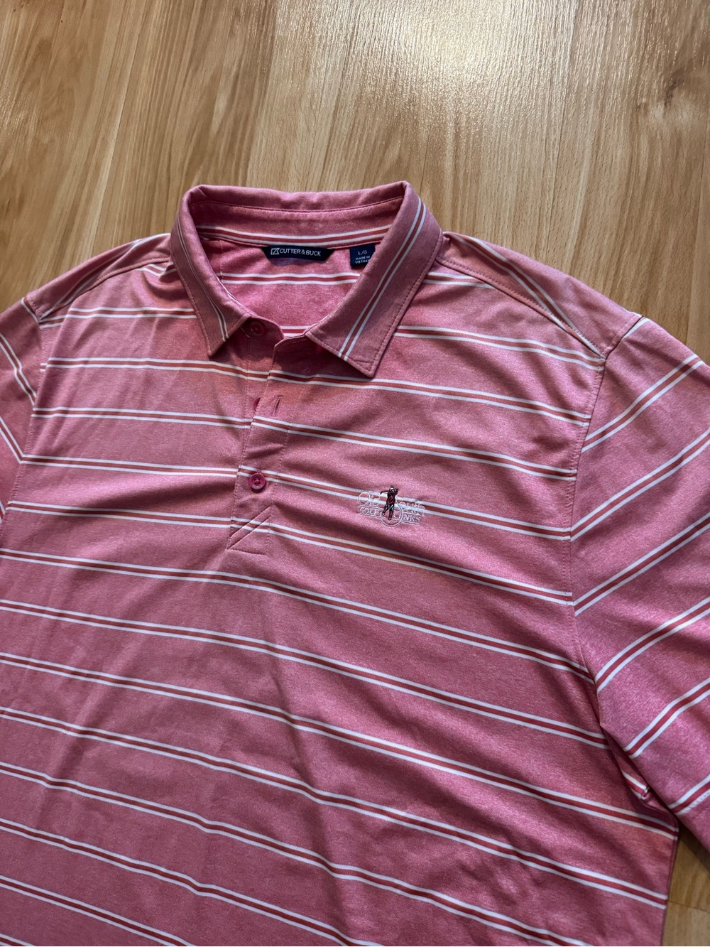 Old South Golf Links Performance Polo Collared Shirt- Cutter & Buck- Men’s Large